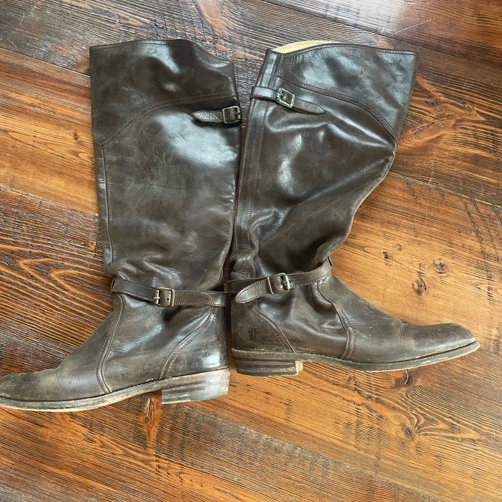 Frye tall riding boots